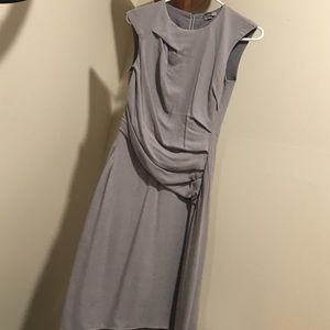 Helmut Lang grey sheath dress, size 0