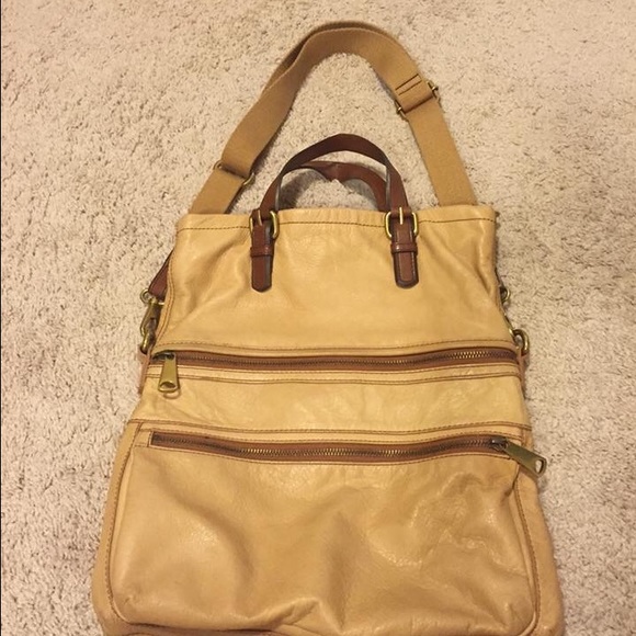 Fossil leather purse