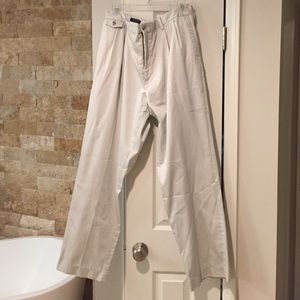 {Lands End} MENS khakis (light)