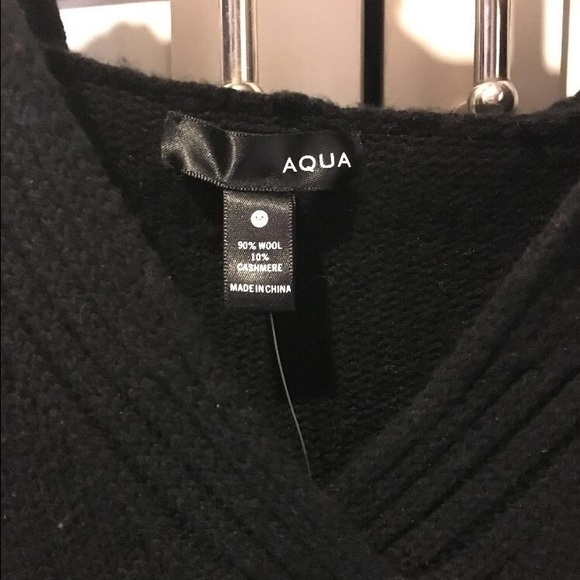 🎉HP!🎊NWT Aqua Cashmere Hooded Sweater Vest - Picture 3 of 4