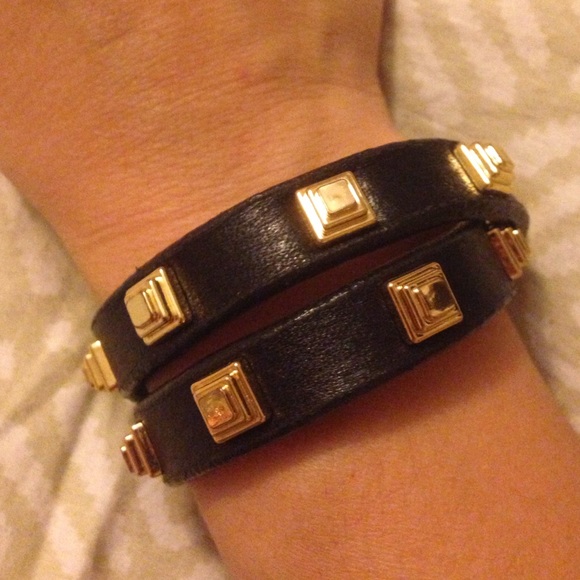 Tory Burch Gold Stud Bracelet - Picture 2 of 3