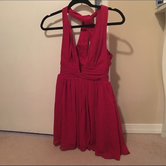 A perfectly never worn red dress!