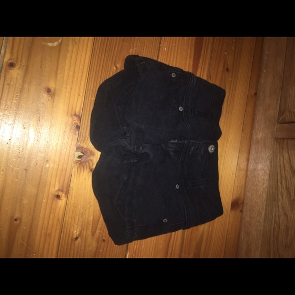Black shorts