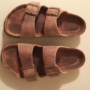 GREAT condition oiled leather Birkenstocks