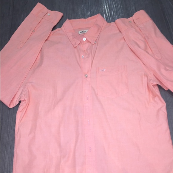 Hollister men's button down shirt sz large