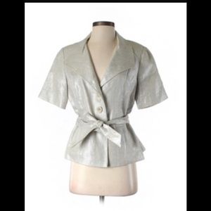 Classiques Entier, silver jacket.