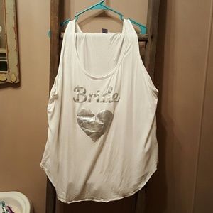 Old Navy Bride tank