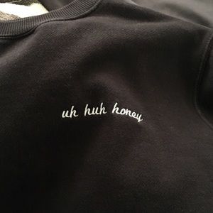 uh huh honey cropped sweater