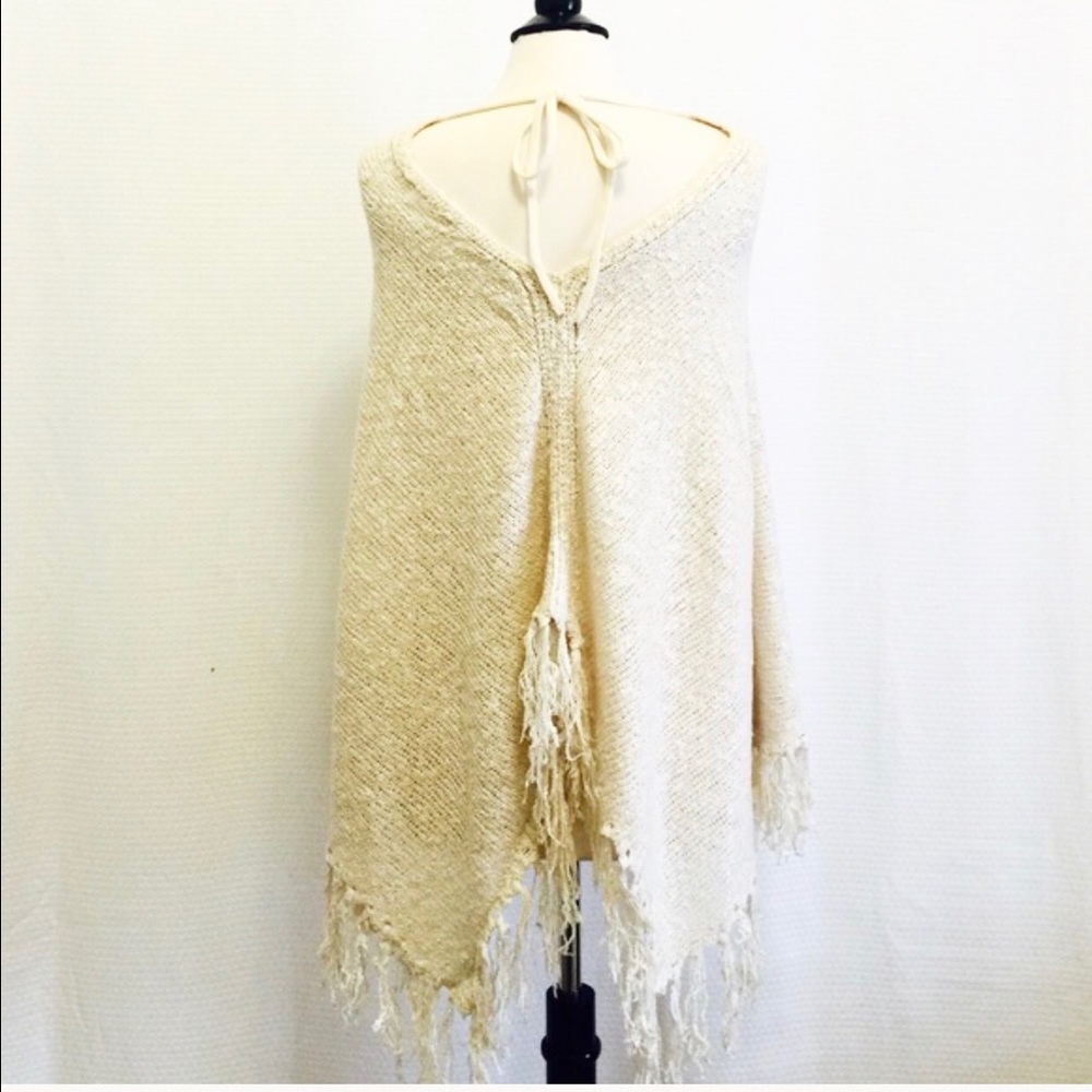 Fringed Festival Poncho - Picture 5 of 5