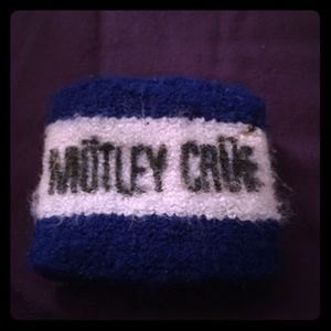 Vintage 80s Motley Crue Wristband