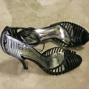 BCBG Paris Leather Heels!