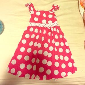 Poka dot dress for girls