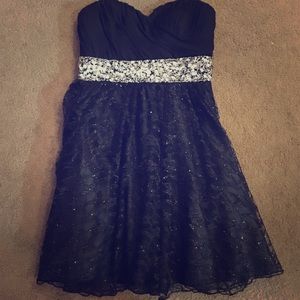 Black homecoming dress!!