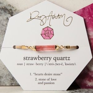 Rory Ashton Choker- Strawberry Quartz