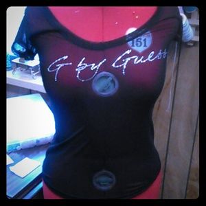 Jet black shirt by Guess