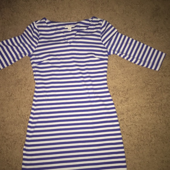 Blue and white striped dress from forever 21