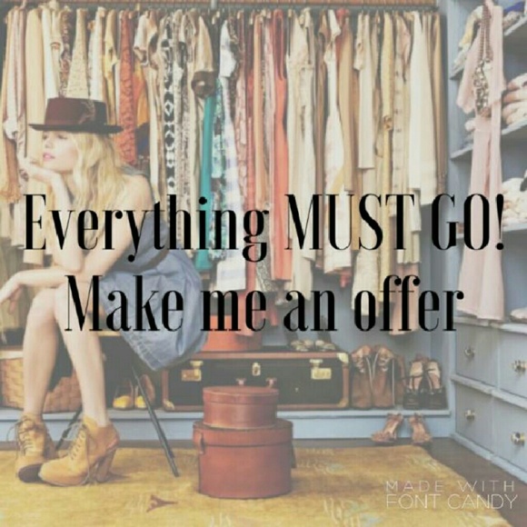 I'm open for offers!
