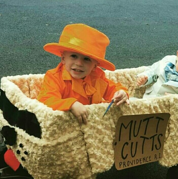 Orange dumb and dumber costume