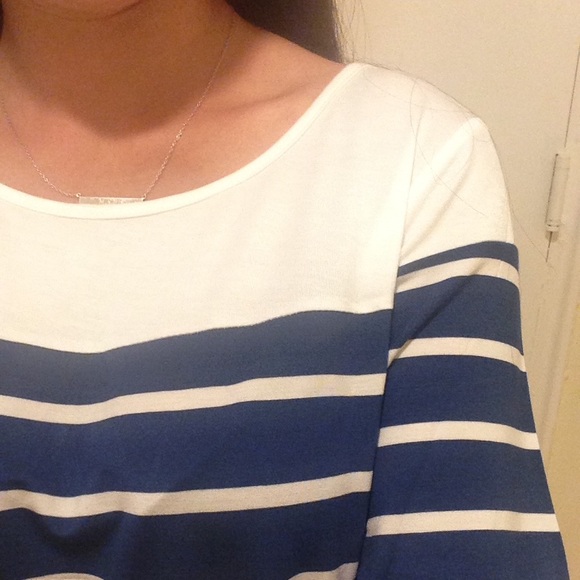 ❤️LAST-S❤️ Loose Nautical Baseball Tee Dress - Picture 2 of 3