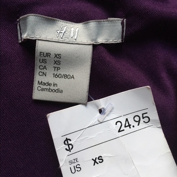 H&M purple dress - Picture 3 of 3
