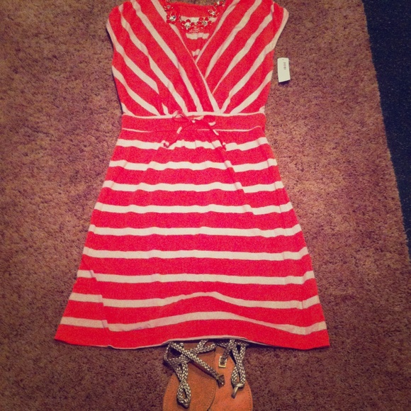 Old Navy cotton striped dress