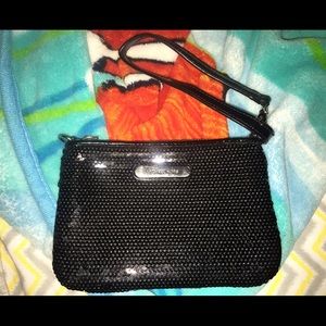 Mk sequin small Wristlet