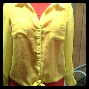 L.e.i button down shirt