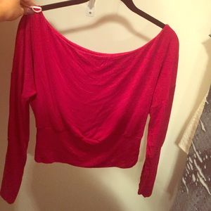 Guess off the shoulder top