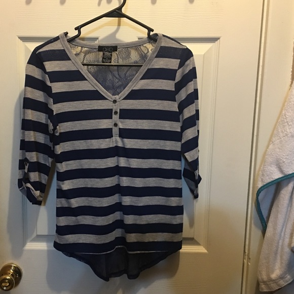 3/4 sleeve deb shirt