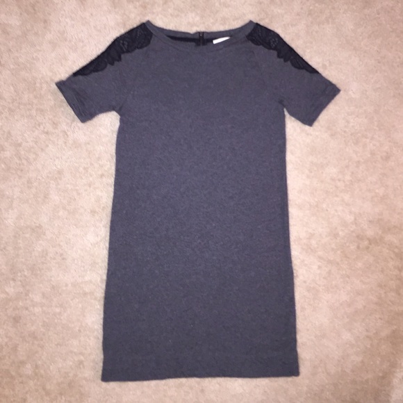 Loft dark grey dress