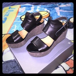 Coclico Molly-2675 Cork Platform Wedge Sandal 40