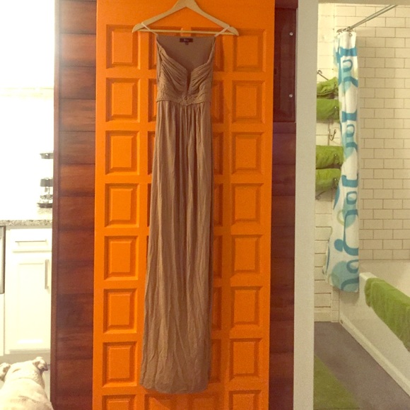 Taupe Sky Dress.  XS