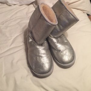 Silver limited edition uggs