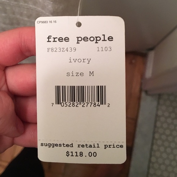 NEW FREE PEOPLE WHITE DRESS MEDIUM - Picture 2 of 4