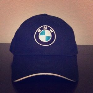 BMW cap.