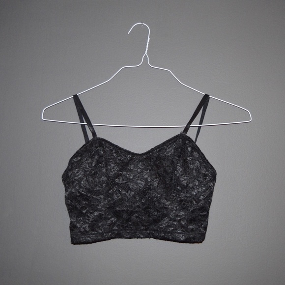 Black Bralette, American Apparel