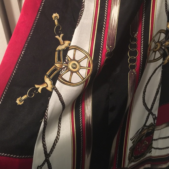 Silk nautical dress - Picture 4 of 4