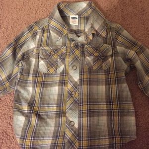 Flannel button down