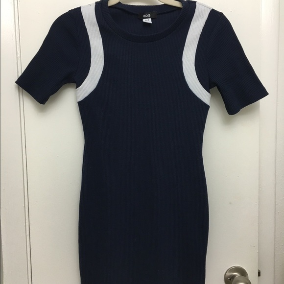 Color block mini dress