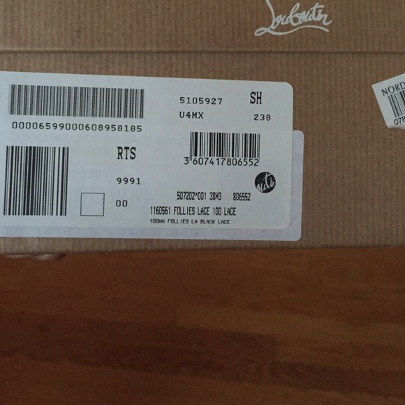 Additional pics of Louboutin lace follies