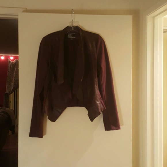 Leather and suade jacket