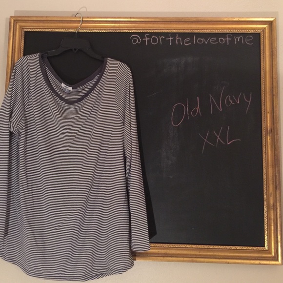 Old Navy Striped long sleeve. XXL - Picture 2 of 3