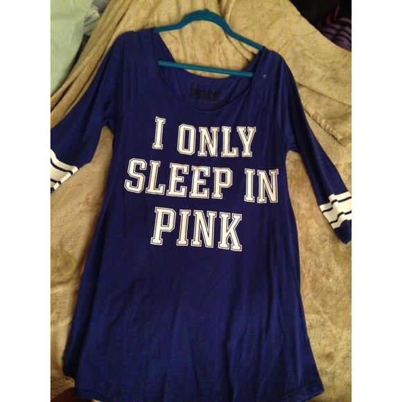 PINK pajama shirt