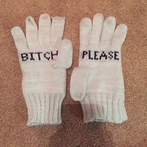 bitch please gloves