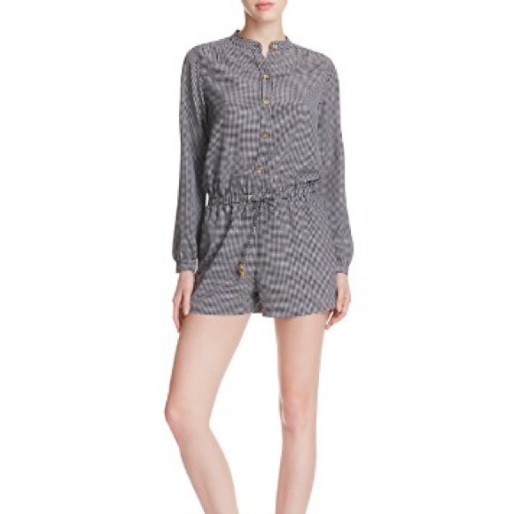 NWT Michael kors houndstooth romper