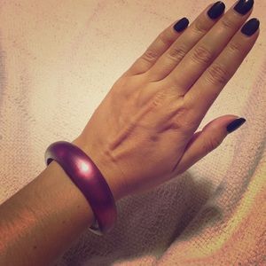 Alexis Bittar lucite bangle