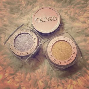 Cargo and L'Oreal Eyeshadow Singles
