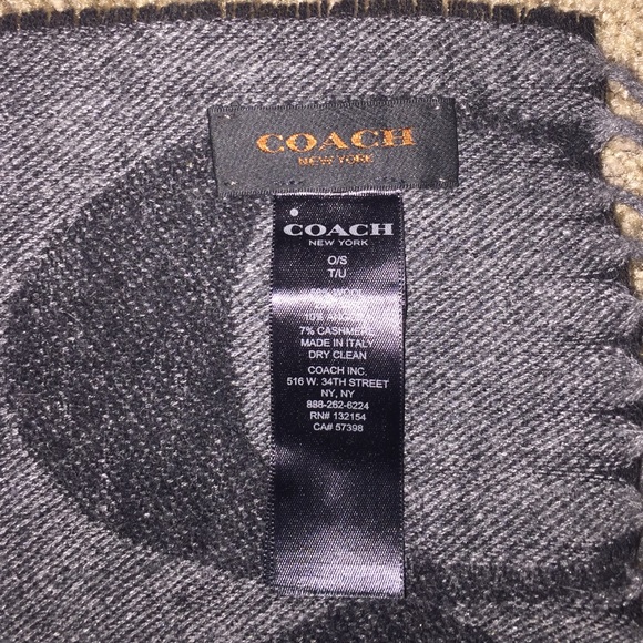 Coach scarf