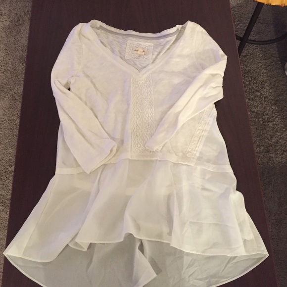 Adorable layered White Tee