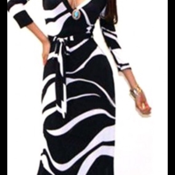 Fitted Maxi Dress